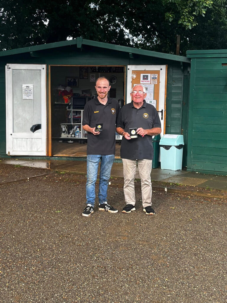 APA Pairs Plate Runners Up Michael Wray & Pete Hardy