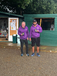 APA Pairs Plate Winners Nigel Sayer & Akil Va
