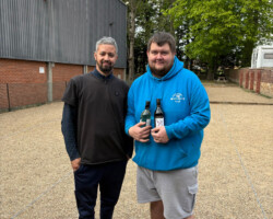 13th April 2025 Gin trap pairs runners up - Allen Kemp & Jallal Talbi