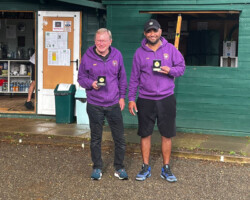 APA Pairs Plate Winners Nigel Sayer & Akil Va